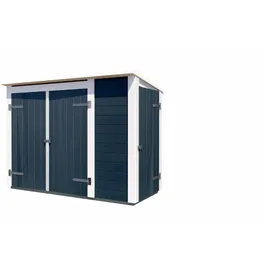 Weka Multibox mit Regalsystem 2,05 x 0,84 m anthrazit/weiß