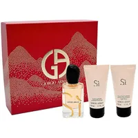 Giorgio Armani Sì Eau de Parfum 50 ml + Body Lotion 50 ml + Shower Gel 50 ml Geschenkset