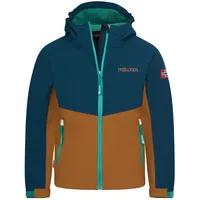 TROLLKIDS Kristiansand Jacke Glow Blue/Navy 140