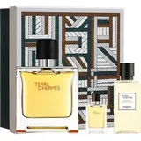 Hermès Terre d'Hermès Parfum 75 ml + Parfum 15 ml + Shower Gel 40 ml Geschenkset