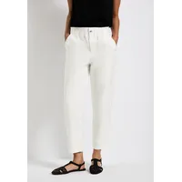 STREET ONE Damen, A379203 Paperbag Hose in off white | Gr.: W42/L28