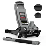 Wagenheber 3T hydraulisch & flach - Aluminiumgrau