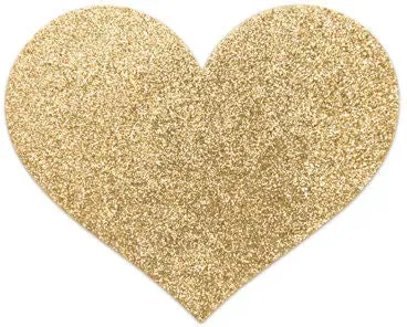 BIJOUX - INDISCRETS FLASH GOLDEN HEART NIPPELABDECKUNGEN