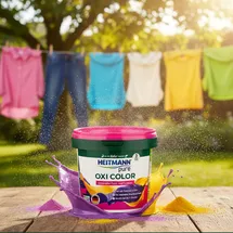 Heitmann Oxi Color Fleck- und Fettlöser Colorwaschmittel Pulver 500 g