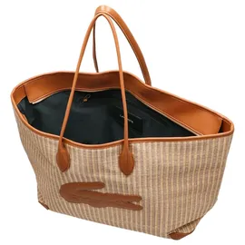 Lacoste Shopping Bag Shopper 15" 42 cm Natural Tan/Braun