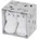Unisex B So Baumwolle einfarbig 1 Paar Weiß White 2000 62-68 62-68