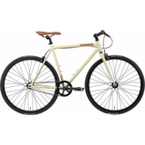 Bikestar Cityrad Singlespeed 28 Zoll RH 53 cm beige/braun