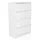hjh living Estoria 58 x 91,5 x 30 cm Weiß