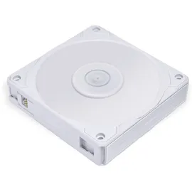 Lian Li UNI FAN P28 Lüfter - Gehäuselüfter 3 Lüftergeschwindigkeiten, Fluid Dynamic Bearing, Daisy Chaining, 120mm, Weiß