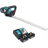 Makita DUH 606 RG2 Akku Heckenschere 18 V 600 mm Brushless + 2x Akku 6,0 Ah + Ladegerät