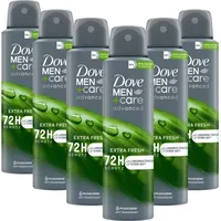 Dove Men + Care Men Care Anti-Transpirant Extra Fresh Spray 6 x 150 ml