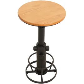 Mendler Bartisch HWC-N20 Ø 61 cm Natur