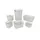 Rotho Aufbewahrungsbox Brisen 29,1 x 29,1 x 28,1 cm weiß