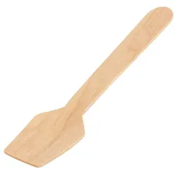 Gastronoble Fiesta Compostable Eislöffel - Holz - biologisch abbaubar - 9,6cm - 2000 Löffel