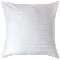 Homescapes Kissenbezug 80x80 cm Weiss
