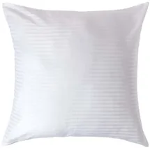 Homescapes Kissenbezug 80x80 cm Weiss