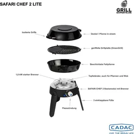 Cadac Safari Chef  Lite LP 50 mbar