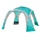 Coleman Event Dome Extra Large 4,5 x 4,5 m blau/weiß