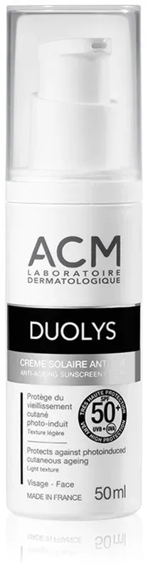 ACM Duolys schützende Tagescreme gegen Hautalterung SPF 50+ 50 ml