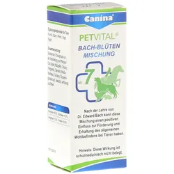 Petvital Bachblüten Nr.7 Globuli vet. 10 g