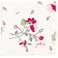 GREENGATE Stoffserviette mit Spitze Pale pink 40x40 cm