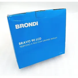 Brondi Bravo 90 LCD Telefon Schwarz kabelloses Home Phone Verbinden Wireless Phones2 - Schwarz
