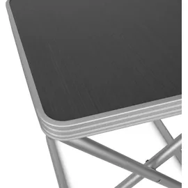 Preiswert & Gut Campinghocker Aluminium Grau