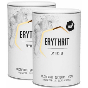 nu3 Erythrit, Zuckerersatz 2x750 g Pulver