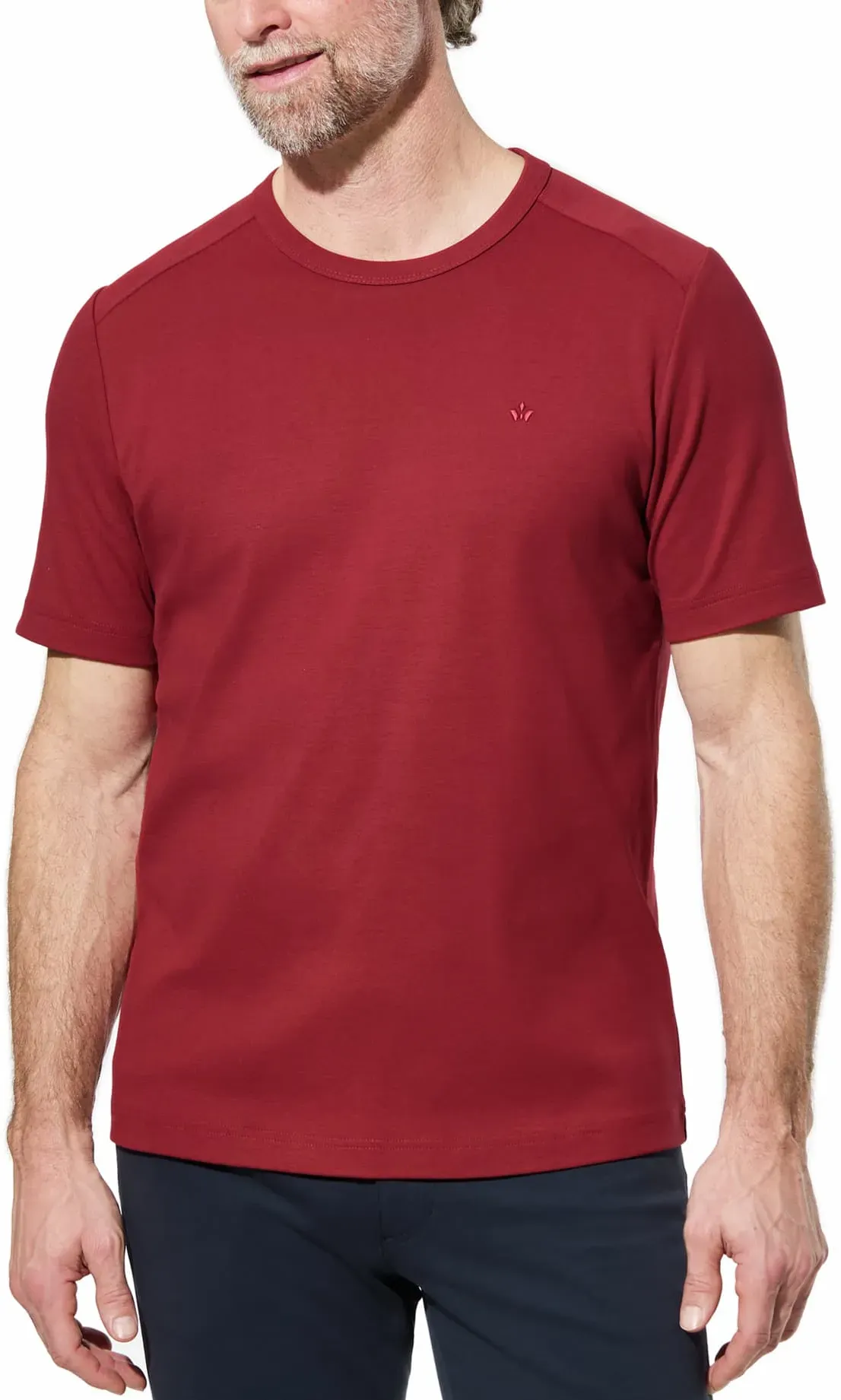 Walbusch Herren Das zu schade für drunter-Shirt Rot