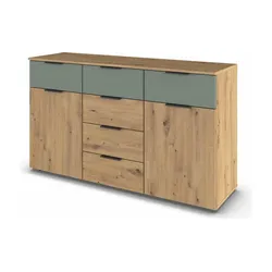 Sideboard  Skyla , holzfarben , Maße (cm): B: 140 H: 81