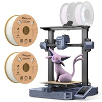 Creality CR-10 SE 3D-Drucker 600 mm/s Druckgeschwindigkeit mit 8000 mm/s2 Beschleunigung CR Touch Auto Leveling+ 2* 1KG Weiss Hyper PLA Filament