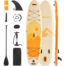 Vevor Stand Up Paddle Board 353,6 x 89 x 15,2 cm gelb