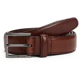 Tommy Hilfiger Herrengürtel Leder 3,0 cm breit Braun 100