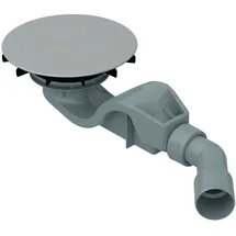 Bette BetteAir 50 Ablaufgarnitur, seitlich, Ablaufleistung 0,6 l/s, mit BetteAntirutsch Pro, B525-413AY, Farbe: Dust matt
