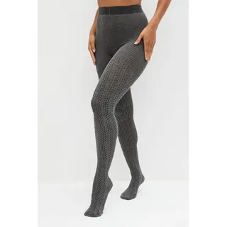 Next Strickstrumpfhose Strickstrumpfhosen, 1er-Pack (1 St) grau XS