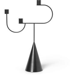 Ferm Living - Avant Kerzenständer, schwarz
