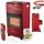 Juskys GS42US Heizstrahler 4,2 kW rot