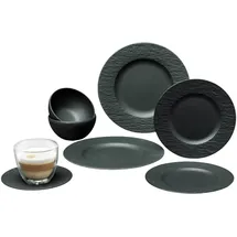 Villeroy & Boch Manufacture Rock Starter-Set 10-tlg. schwarz
