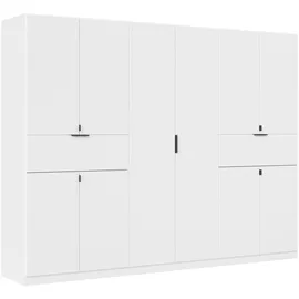 Rauch Drehtürenschrank Ticao 271 x 210 x 54 cm Weiß