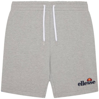 ellesse Herren Shorts SILVAN - Loungewear, Jog-Pants, Logo-Stickerei, Sweat-Fleece Grau 2XL
