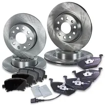 BestPrice BREMBO BREMSSCHEIBEN + BREMSBELÄGE VORNE FÜR VW GOLF PASSAT TOURAN AUDI A3