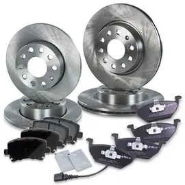 BestPrice BREMBO BREMSSCHEIBEN + BREMSBELÄGE VORNE FÜR VW GOLF PASSAT TOURAN AUDI A3