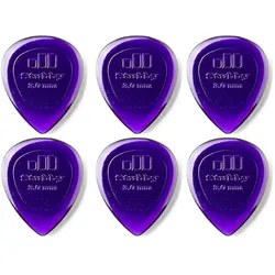 Dunlop Stubby Jazz Picks klein 3,0 mm 6er Player's Pack