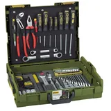 PROXXON Handwerker-Universal-Werkzeugkoffer 69-tlg. grün 44,5 x 11,8 x 35,8 cm