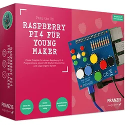 Franzis Verlag Raspberry Pi 4 für Young Maker, Elektronischer Bausatz, Programmi