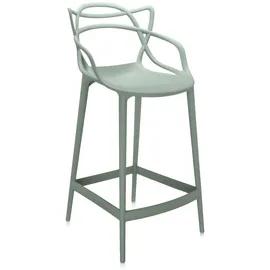 Kartell Hocker Kunststoff 65 x 65 x 65 cm Salbeigrün