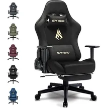 luxuskollektion Symino Gaming-Stuhl Schwarz PC