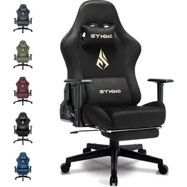 luxuskollektion Symino Gaming-Stuhl Schwarz PC