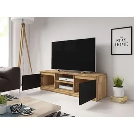Home Affaire DINGO Lowboard 120 cm Braun/Kunststoff/Metall/Holzwerkstoff