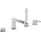 Grohe Plus 4-Loch Einhand-Wannenkombination supersteel